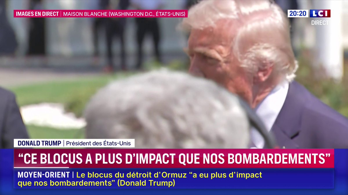 🔴 Iran : Donald Trump s'exprime 🗣️ "Je pense que le pape (...) n'a pas compris que l'Iran ne peut pas avoir d'arme nucléaire. Ils ont tué plus de 40.000 manifestants désarmés, on ne peut pas faire ça. (...) "