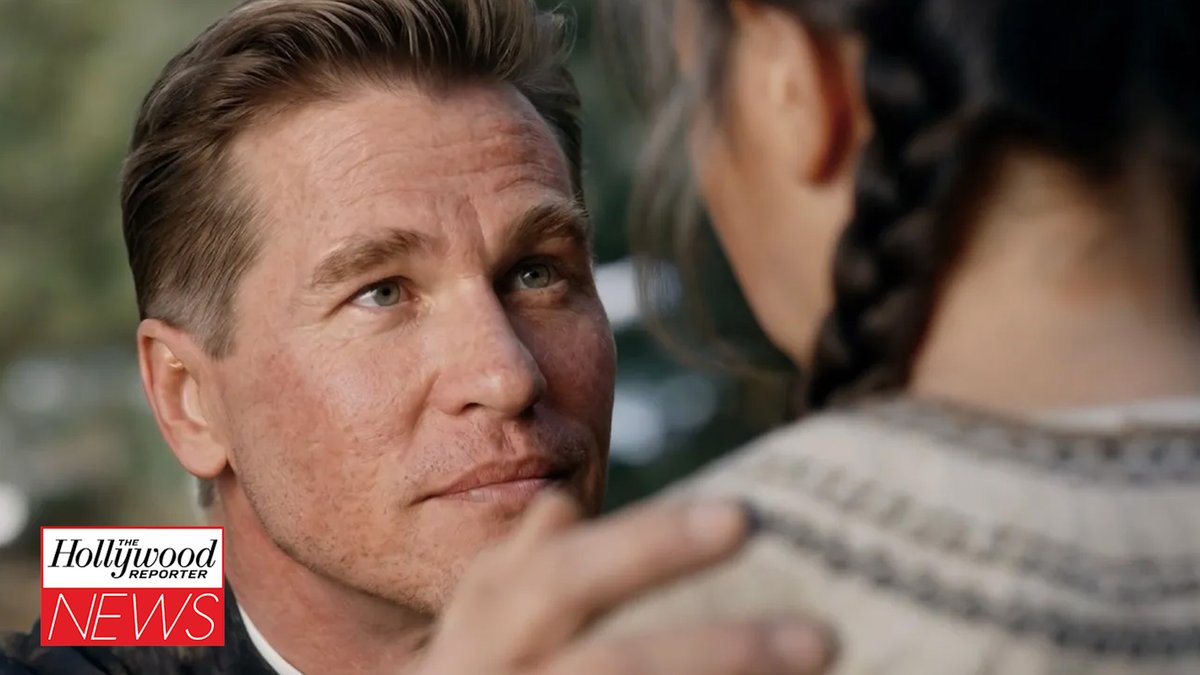 Val Kilmer is returning to the big screen in a new way. The late actor's AI-generated likeness is featured in the first trailer for #AsDeepastheGrave, which debuted Wednesday at CinemaCon in Las Vegas. #THRNews