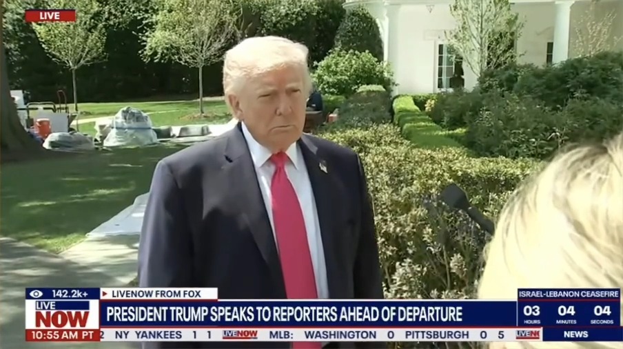 🇺🇸🇮🇷 Q: Pope Leo criticized those who use religion for politics or war. Was he talking about you? Trump: “It’s very important that the Pope understands. Iran cannot have a nuclear weapon.”