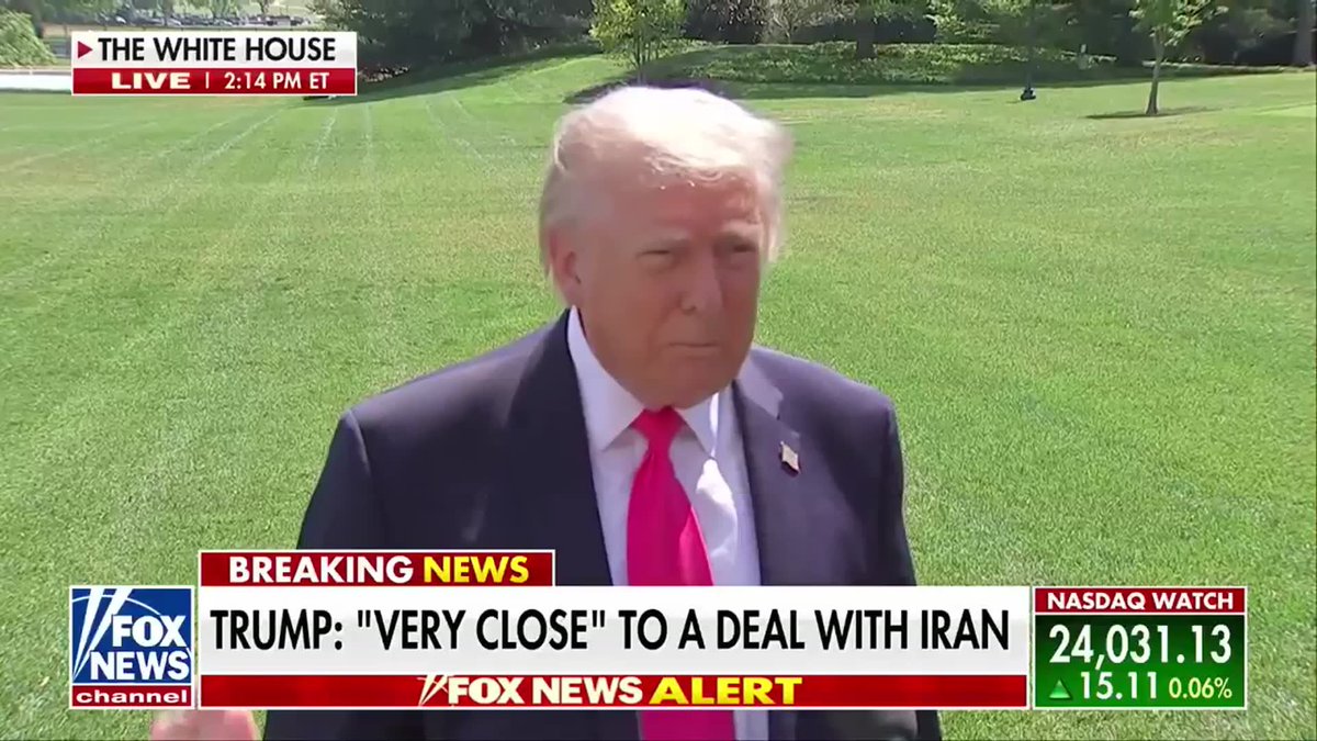 JUST IN: President Trump said he could travel to Islamabad to seal a deal, praising Pakistan’s leadership and signaling he “might go” if an agreement is signed there: “The field marshal has been great. The Prime Minister has been really great in Pakistan so I might go.” Peter Doocy