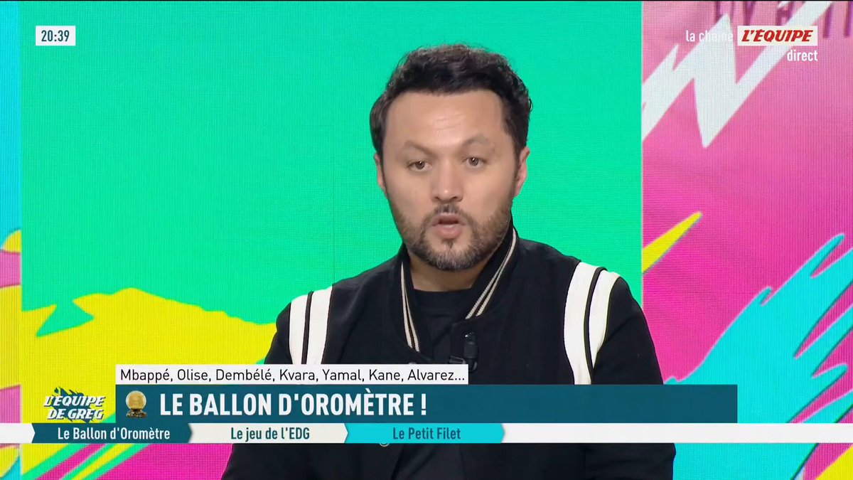🏆Le Ballon d'Oromètre ! "S'il y avait un favori à dégager aujourd'hui, c'est Dembélé ! Dans les matches qui comptent il est monstrueux." Karim Bennani #EDG