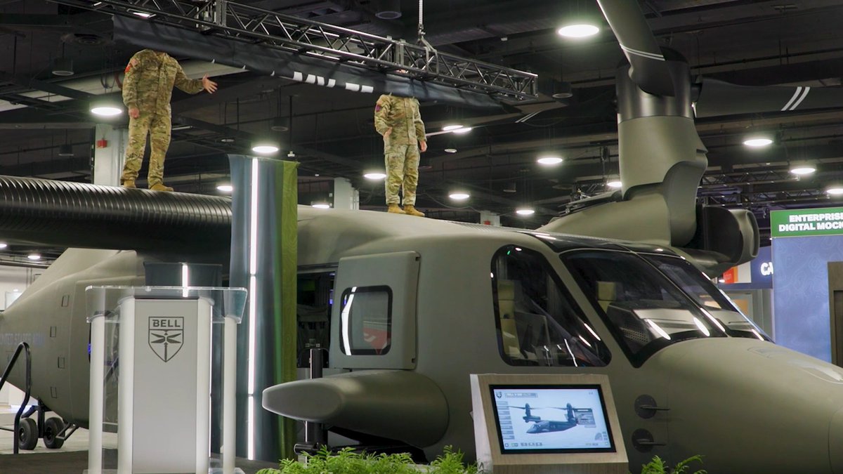 This week at the 2026 Army Aviation Association of America's Summit, the U.S. Army and Bell introduced the official name of the MV-75, the MV-75 Cheyenne ll, with a tribute to the Northern Cheyenne Tribe and the Cheyenne & Arapaho Tribe. Check out the highlights from this week's show and stop by booth #724 this week in Nashville, TN to meet the MV-75 Cheyenne ll: #FLRAA #MV75 #Cheyennell