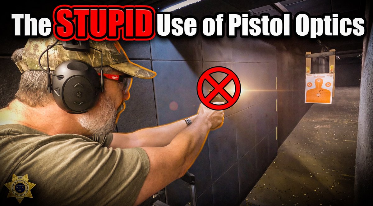 New Video: The Stupid Use of Pistol Optics