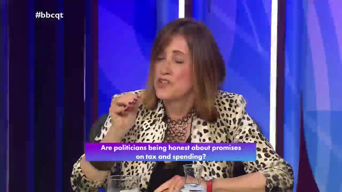 “Our manifesto is about an aspiration, is about our ambition” Welsh Liberal Democrat Jane Dodds says “public services are really up against it”, and wants to see more money for social care, which is currently an “absolute scandal”, to help the NHS #bbcqt