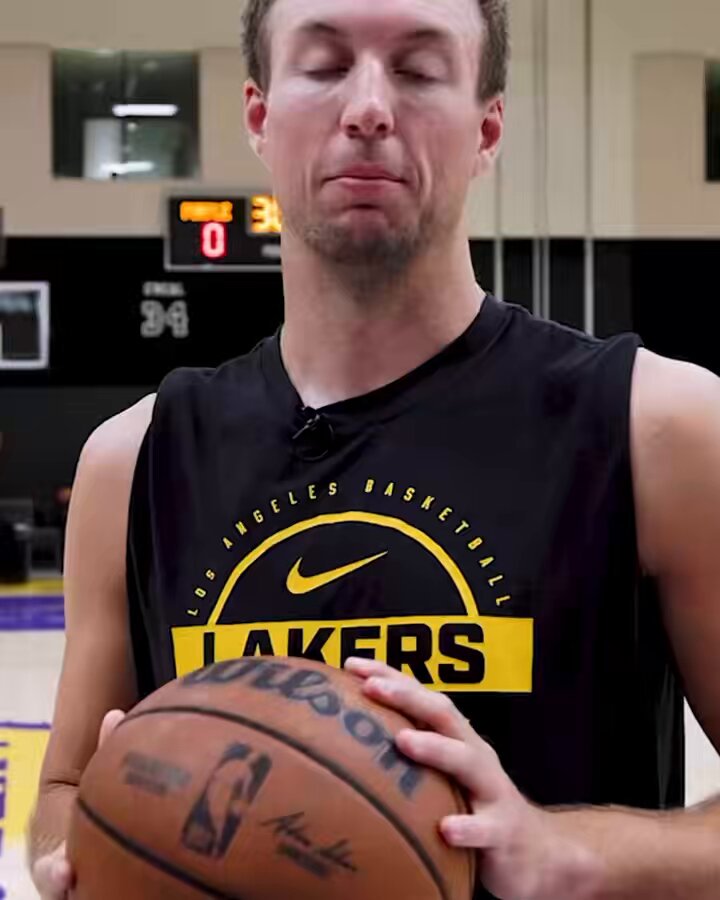 POV: Luke Kennard is your shooting coach for the day (via Lakers IG)