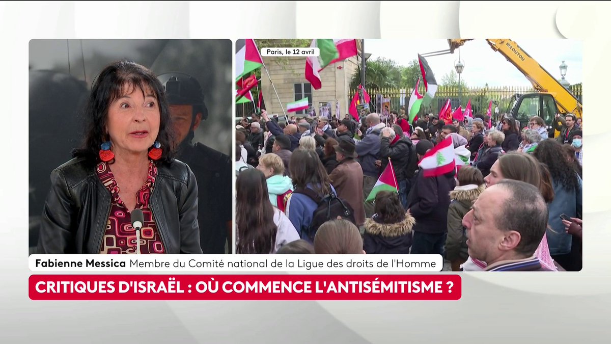 🔴 🗣️ Loi Yadan : "Cette loi n'est pas une loi sur l'antisémitisme [...] c'est une loi qui est sur l'antisionisme", considère Fabienne Messica, membre du Comité national de la Ligue des droits de l'Homme. Loïc de La Mornais #SurLeTerrain #Canal16