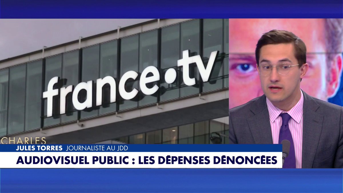 «Cette commission d'enquête (sur l'audiovisuel public) a révélé un système coûteux», estime Jules Torres, après la diffusion du documentaire sur Charles Alloncle, dans #100Politique Toute l'info est à retrouver sur