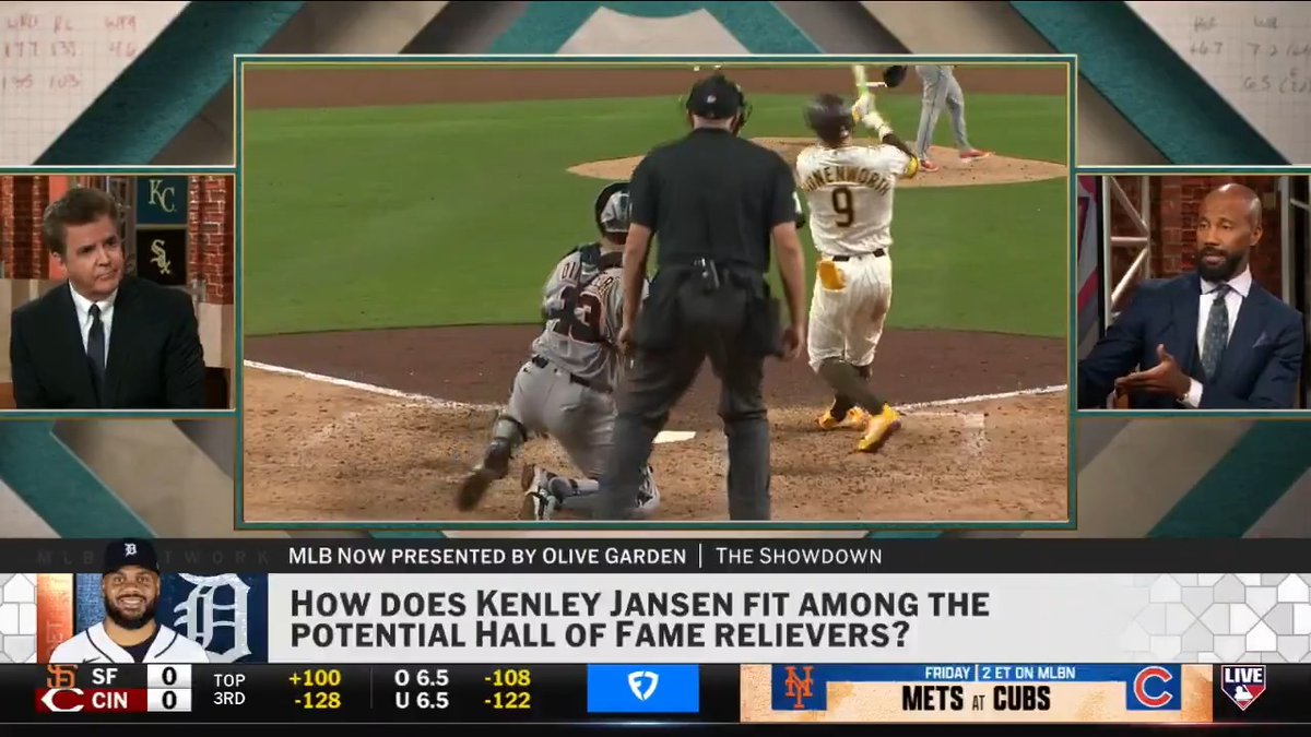 "100%. How can he not be a Hall of Famer?" - Chris Young on if Kenley Jansen will end up in Cooperstown