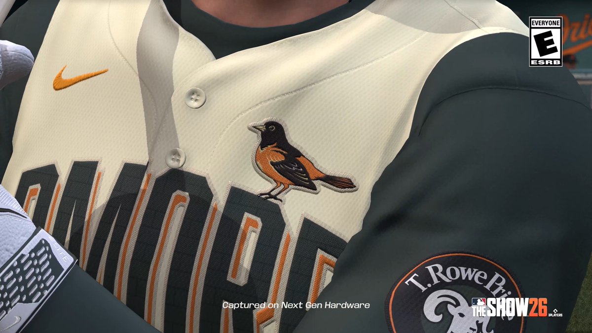 From the stoop to The Yard. 🧱 Your Baltimore Orioles Nike City Connect is available now in MLB The Show 26.
