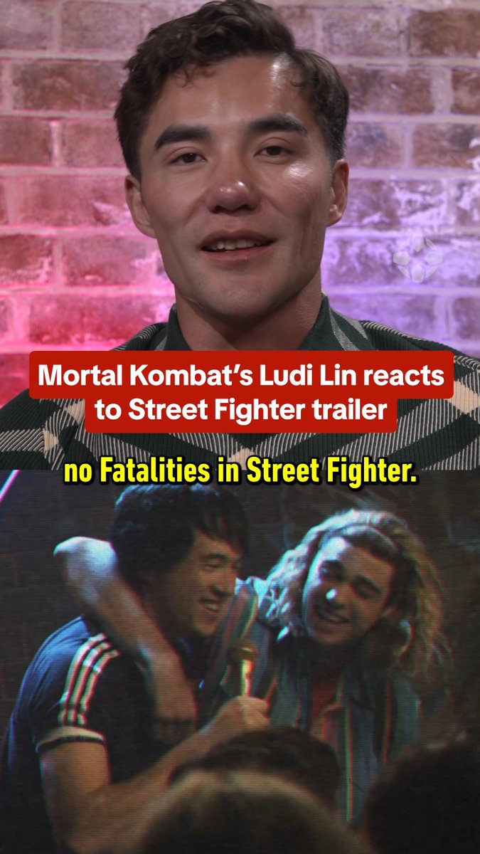 MK II star Ludi Lin just happened to be at IGN when the new Street Fighter trailer dropped, so he reacted to it!