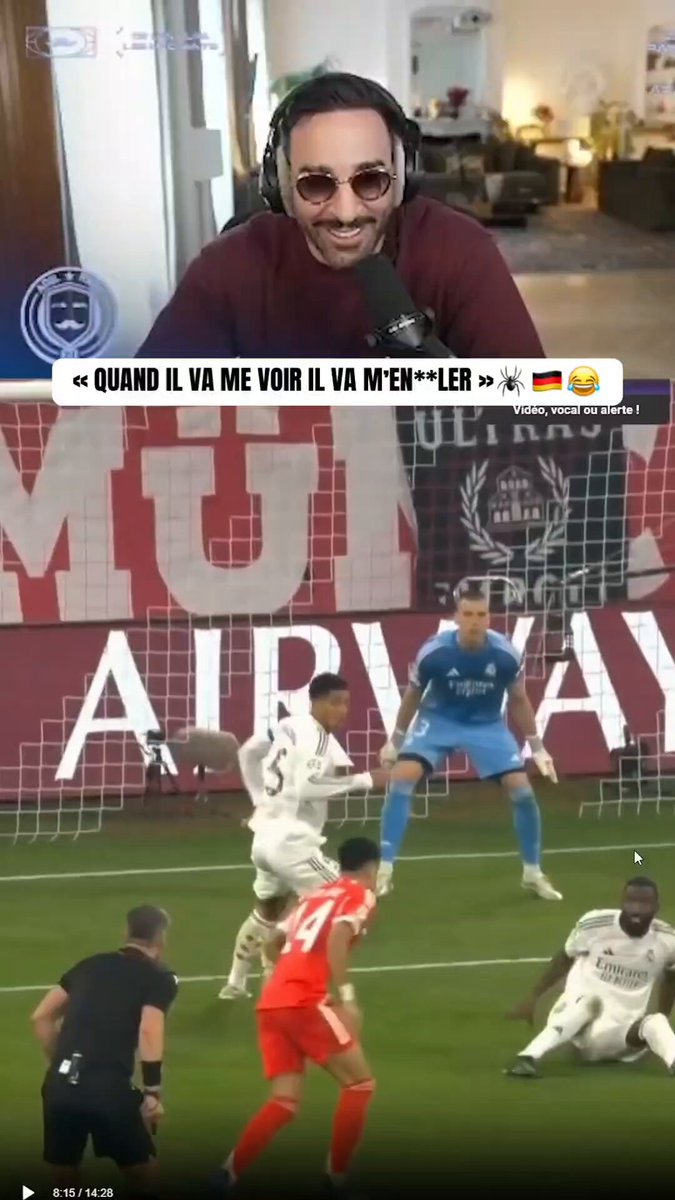 MDRRRRR le pressing Adil Rami sur Rudiger est hilarant.
