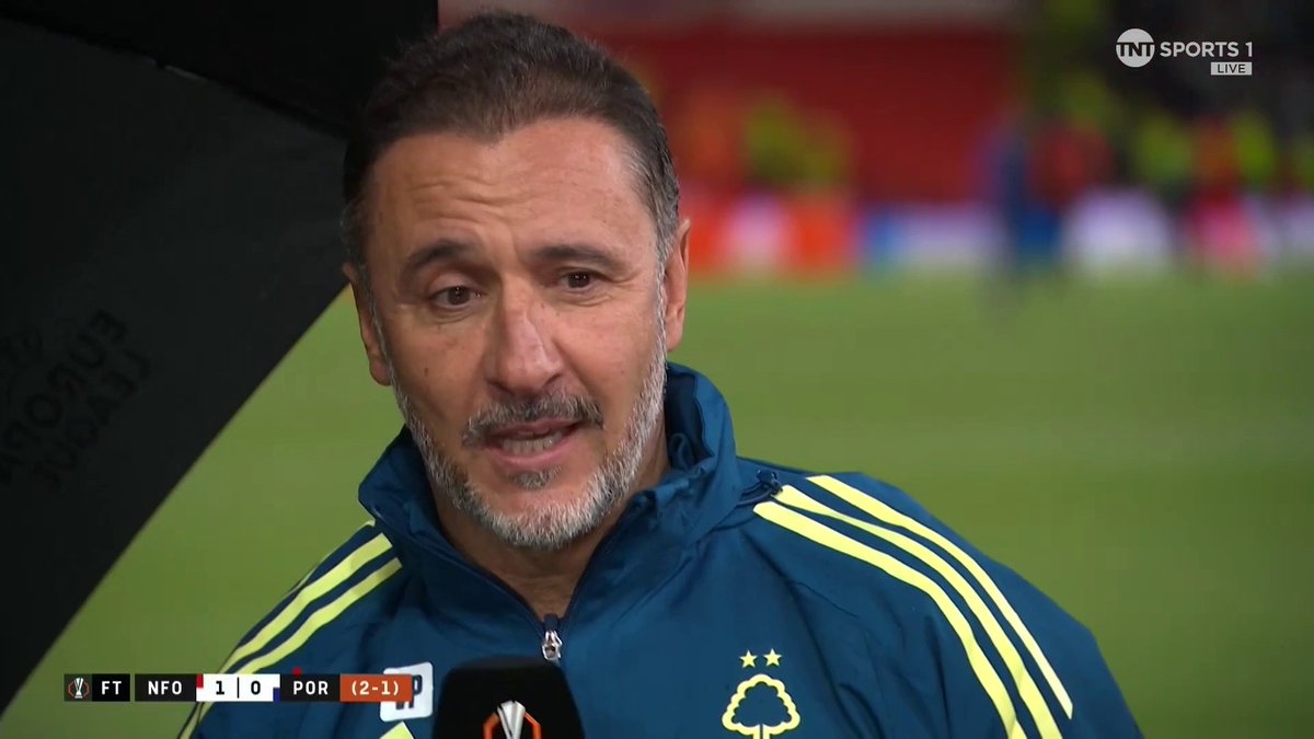 Vítor Pereira, o primeiro técnico a conduzir o Nottingham Forest a uma semifinal europeia desde a lenda Brian Clough.