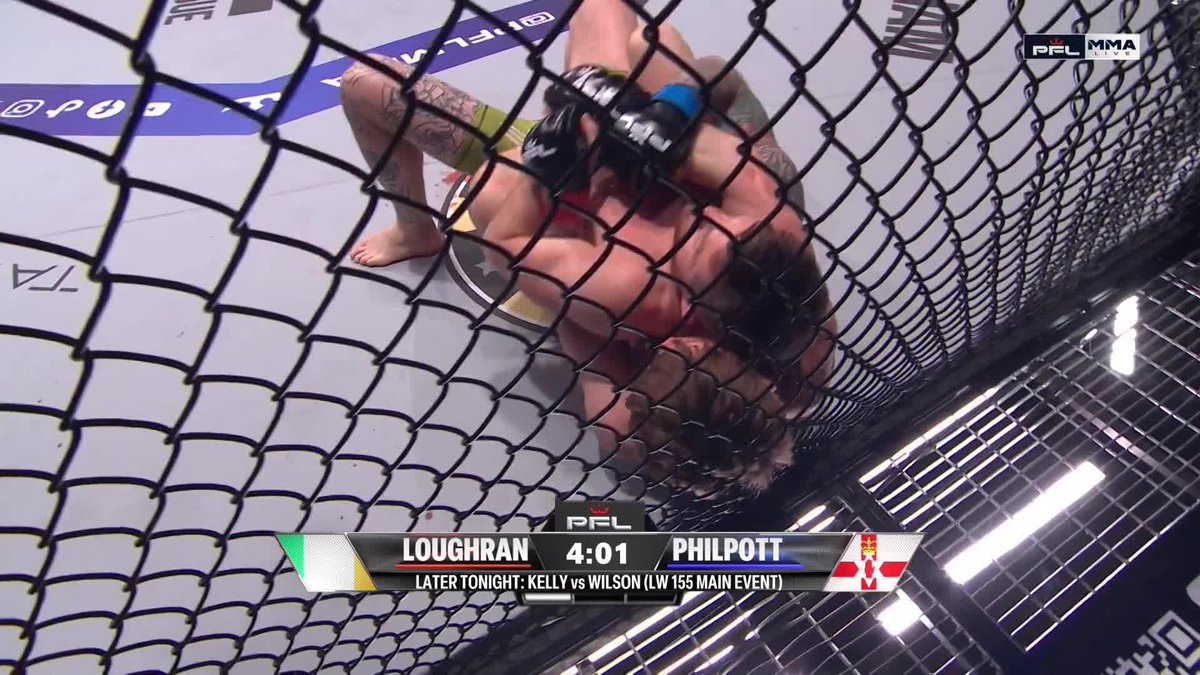 THAT WAS QUICK Caolan Loughran makes quick work of Alan Philpott in the first round 🔥 #PFLBelfast | Thursday , April 16th | SSE Arena | Belfast, N. Ireland | LIVE NOW on ESPN App | Main Card 7PM EST | ESPN 2
