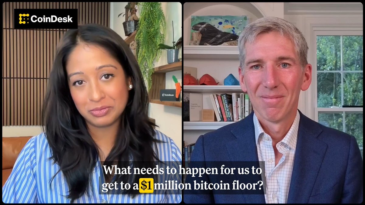 ₿ Matt Hougan of Bitwise makes the case for $1M $BTC: