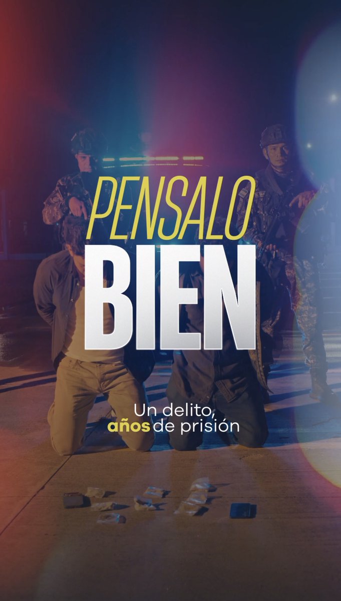 La venta de droga no es un negocio. No ganás nada, perdés tu libertad. Pensalo bien.