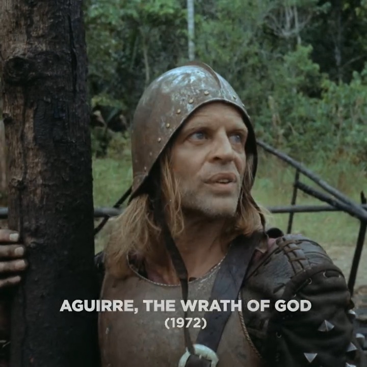 Evening viewing recommendation? Before it leaves Criterion Channel in May, don't miss AGUIRRE, THE WRATH OF GOD (1972)—the first of Werner Herzog’s legendary and notoriously tempestuous collaborations with actor Klaus Kinski.