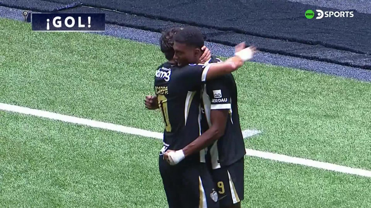 🇨🇴 GOOOL de Mateo Cassierra. El colombiano marcó el 2-1 de #AtléticoMineiro ante #Juventud, al 90’, por Sudamericana