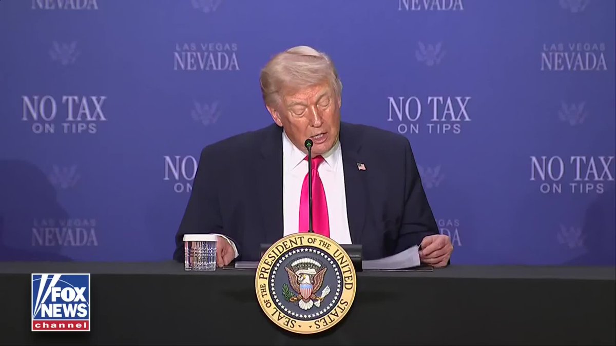 PRESIDENT TRUMP: “The war in Iran is going along swimmingly. We can do whatever we want...it should be ending pretty soon.”
