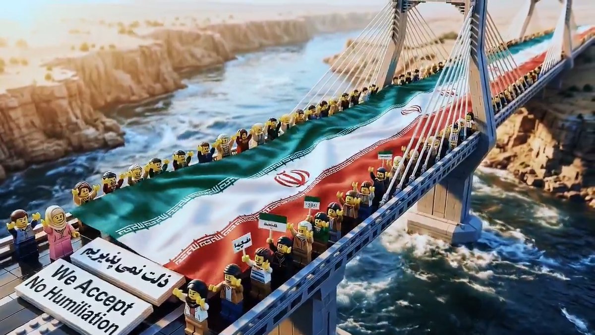 Wow another banger from Iranians. Trump will go crazy 😭😂🤣