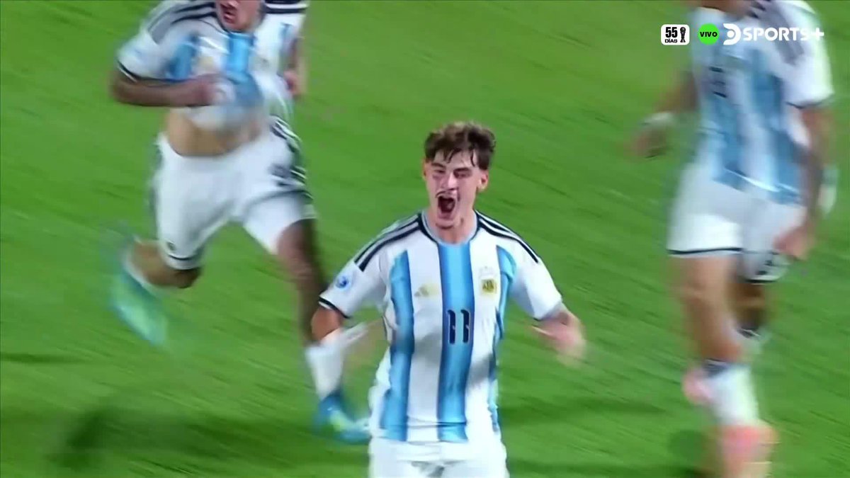 🌟🇦🇷 JUAN CRUZ POLICELLA PARA EL 2-1 DE ARGENTINA EN LA SEMIFINAL DEL SUB 17. EL PIBE DE VÉLEZ. 🔥