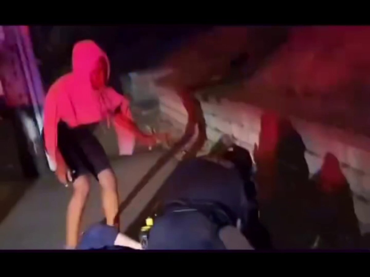 He tired to grab the gun