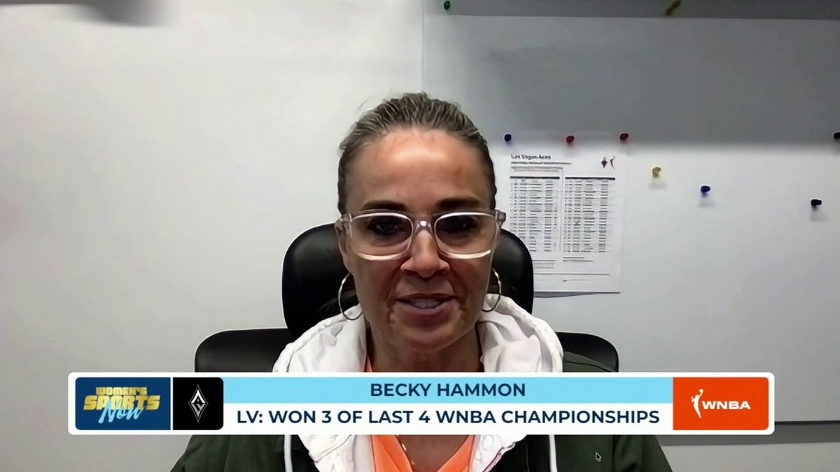 "There's a difference between a guy that's starving and a guy that's just hungry. And I always want to try and get us to that starving man mode." Becky Hammon has the mentality of a champion going into the WNBA season 🏆