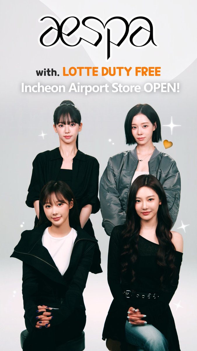 LOTTE DUTY FREE Interview With aespa💜 에스파가 소개하는 롯데면세점 인천공항 오픈 소식📣 이제 인천공항 제1,2여객터미널에서 롯데면세점을 만나볼 수 있어요! 공항에서 누리는 면세 쇼핑 혜택❤️ 놓치지 말고 여행 떠나기 직전까지 롯데면세점과 함께✈️ 쇼핑, 떠나기 전에 LOTTE DUTY FREE x aespa 😎 - LOTTE DUTY FREE Interview With aespa💜 Lotte Duty Free News From aespa!📣 Now you can find Lotte Duty Free at Incheon Airport Terminals 1 and 2! Duty free benefits at the airport!❤️ Spend your moments before your departure with Lotte Duty Free✈️ TAX-FREE IS GOOD, DUTY-FREE IS BETTER. LOTTE DUTY FREE x aespa 😎 - LOTTE DUTY FREE Interview With aespa💜 aespaが紹介する ロッテ免税店 仁川空港オープンのお知らせ📣 これからは仁川空港 第1・第2旅客ターミナルで ロッテ免税店をご利用いただけます! 空港で楽しめる免税ショッピングの特典を 見逃さず、旅に出る直前まで ロッテ免税店と一緒に✈️ TAX-FREE IS GOOD、 DUTY-FREE IS BETTER。 LOTTE DUTY FREE x aespa 😎 - LOTTE DUTY FREE Interview With aespa💜 aespa為各位介紹的 樂天免稅店仁川機場開幕消息📣 如今在仁川機場第1、2航廈 都能逛到樂天免稅店囉! 別錯過在機場享有的免稅購物優惠 直到踏上旅程前的最後一刻 樂天免稅店與您相伴✈️ TAX-FREE IS GOOD, DUTY-FREE IS BETTER。 LOTTE DUTY FREE x aespa 😎 #LOTTEDUTYFREE #LDF #DutyFree #DUTYFREE_IS_BETTER #롯데면세점 #면세점 #인터넷면세점 #롯데면세점인천공항 #aespa #에스파 #KARINA #GISELLE #WINTER #NINGNING