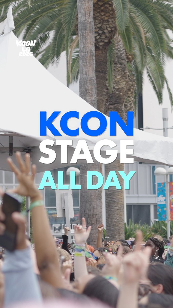 [#KCONLA2026] ENJOY KCON STAGES ALL DAY! From FESTIVAL GROUNDS- X STAGE & ARTIST STAGE during the day to M COUNTDOWN at night, KCON has an abundance of artist performances you'll Never-Forget! 𝐆𝐄𝐓 𝐘𝐎𝐔𝐑 𝐓𝐈𝐂𝐊𝐄𝐓 𝐍𝐎𝐖! 🎟️ 🔗Ticket Info - KCON LA 2026 AUG 14-16 Arena, LA Convention Center Let’s #KCON