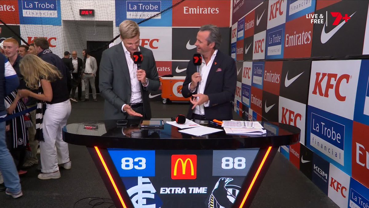 "I've been there, it's a tough pill to swallow." 💔 🗣️ Nick Riewoldt on Talor Byrne's miss after the siren