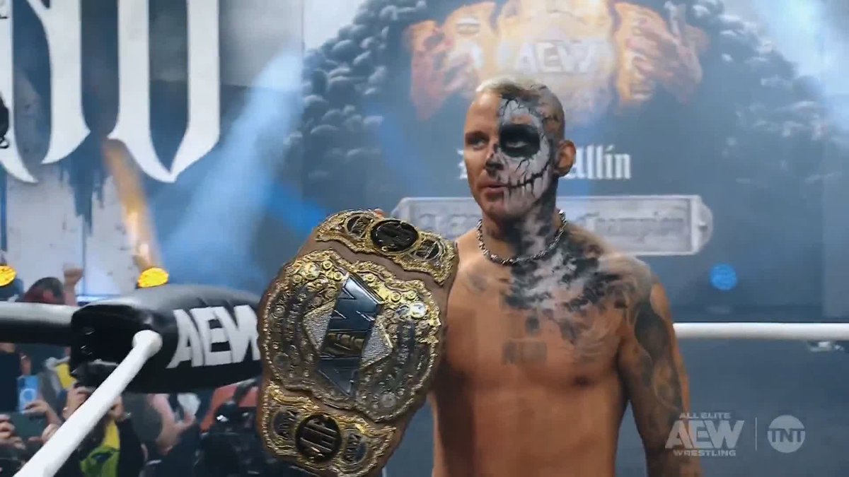 Unbelievable on #AEWDynamite! DARBY ALLIN shocked the world and dethroned Maxwell Jacob Friedman™️ to become the NEW #AEW World Champion! Watch #AEWCollision on TNT &amp; HBO Max