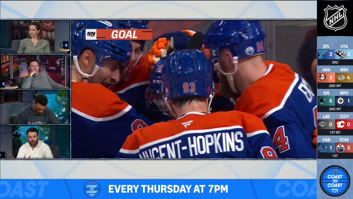 MATT SAVOIE HAS A FIRST PERIOD HATTY WITH MCDAVID HAVING AN APPLE ON ALL THREE GOALS 🔥
