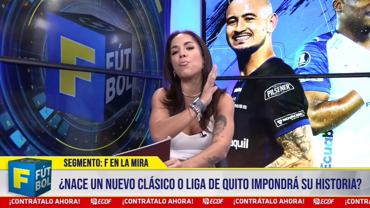🫨 “EL ÚNICO CLÁSICO DEL ECUADOR ES EMELEC VS. BARCELONA, NADA MÁS” 🫨 🗣️ Majo Gavilanes A. acerca de si es clásico el partido entre Independiente del Valle y Liga de Quito este domingo por #LigaEcuabet. #FdeFutbolxECDF 📲