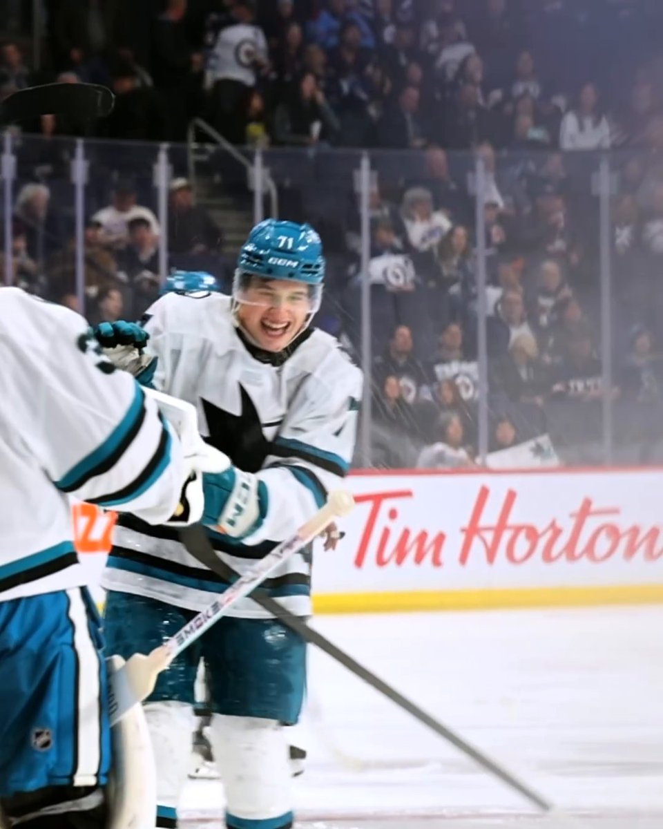 The most points in a single season in San Jose Sharks franchise history. He's only 19 btw. 🦈
