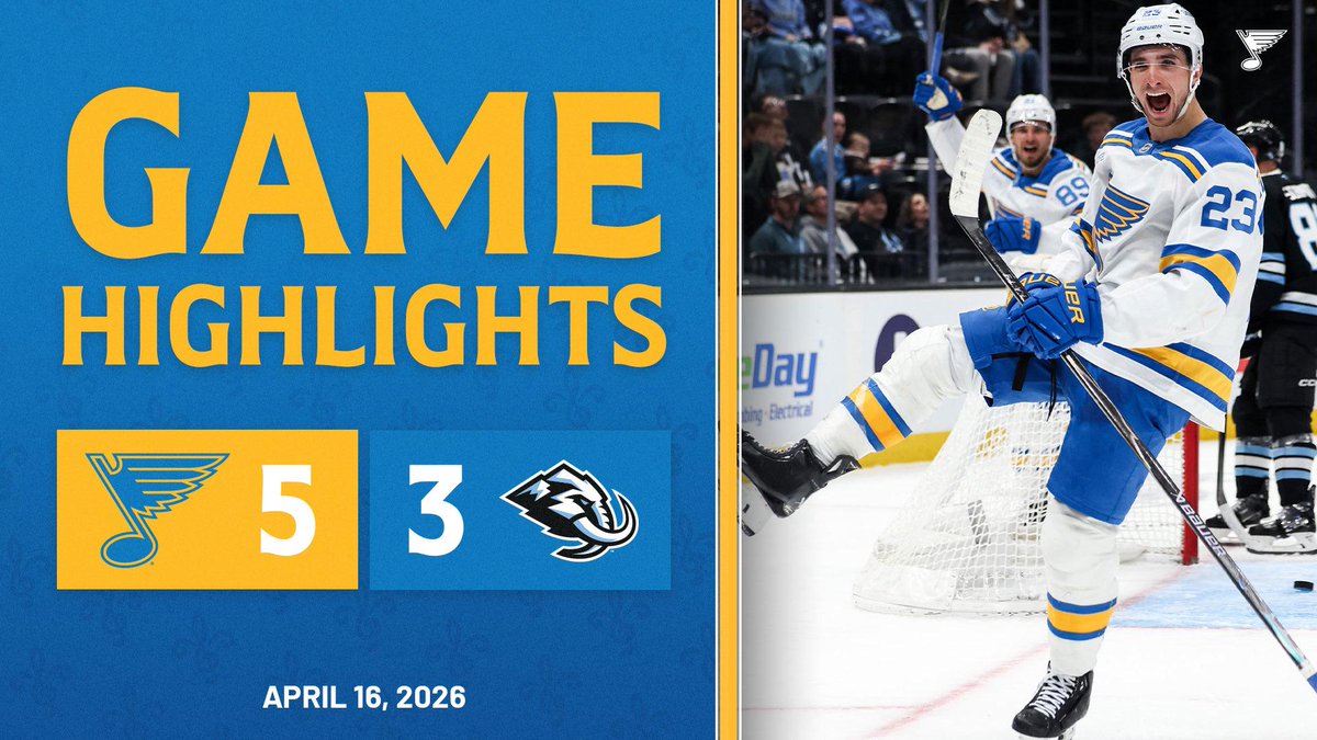 Going out on a high note 🎶 #stlblues | BJC HealthCare