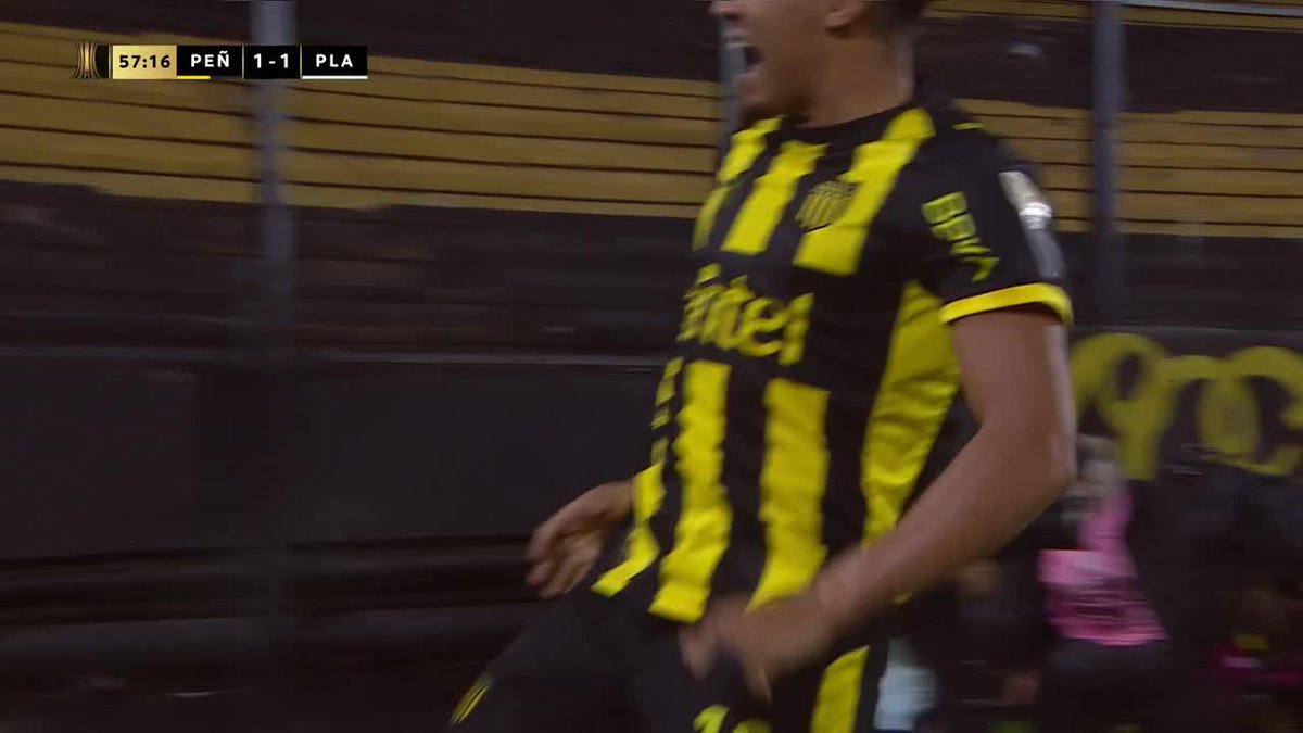 🇨🇴 ASISTENCIA de Luis Miguel Angulo Sevillano. El colombiano la puso para el 1-1 de #Peñarol ante #Platense, al 58’, por Libertadores