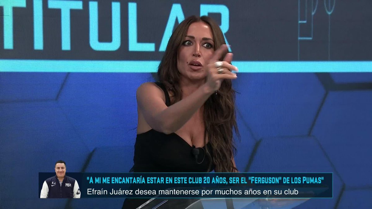 😡🐾"EFRAÍN TIENE QUE ENTENDER EN QUÉ INSTITUCIÓN ESTÁ, Y DAR EJEMPLO" 🎙️ Claudia García está molesta tras entrevistar a Efraín Juárez. #CuadroTitular 🔥
