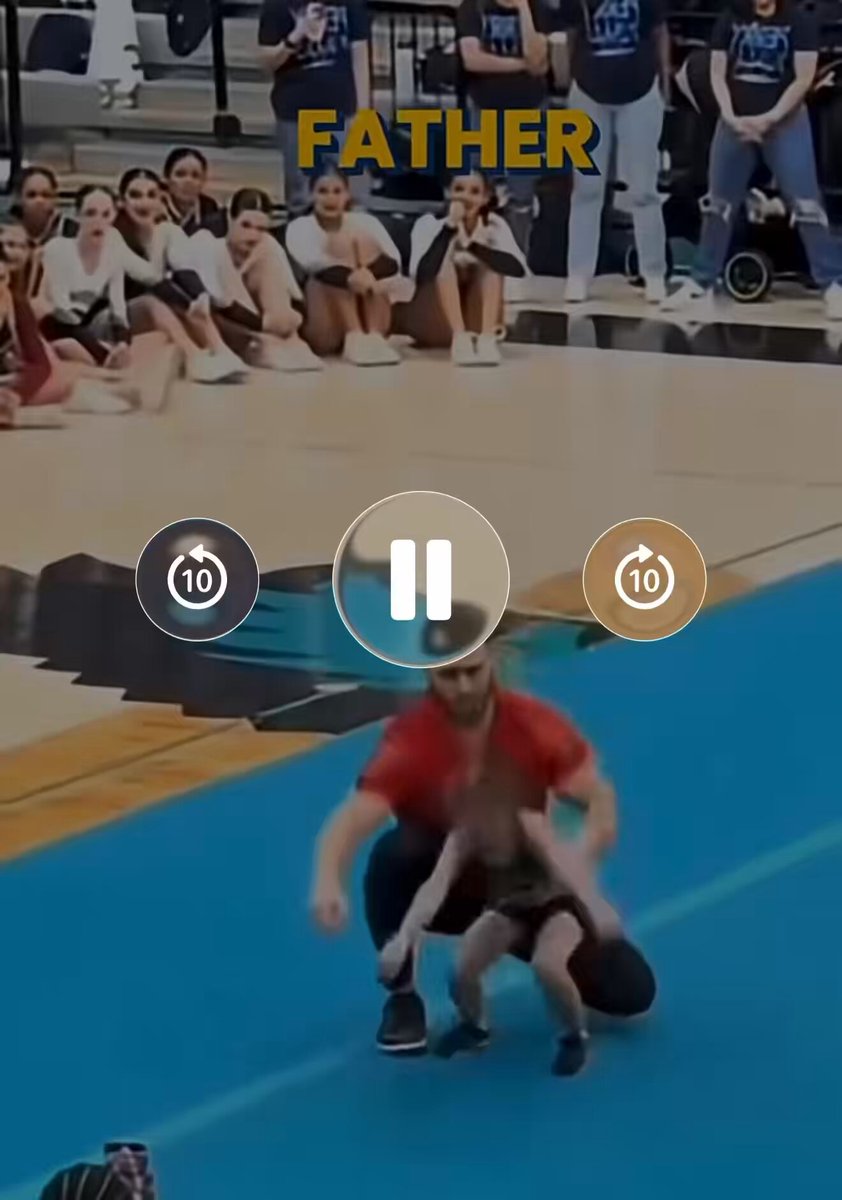 She failed but her dad would not let that deter her… He turns it all around ❤️❤️❤️