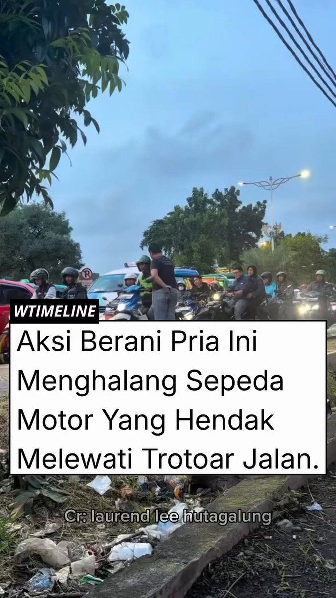 Ada aja oknum ormas hijau yang begini, ntar di putus mitra nangis
