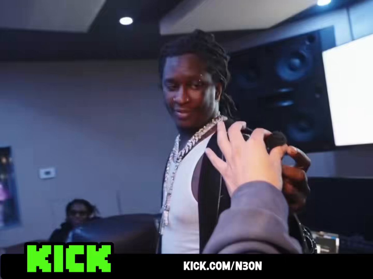 Young Thug PRESSED N3on after he leaked that they were in LA live on stream 😳 “you can’t be saying that on stream, bruh we in idaho”