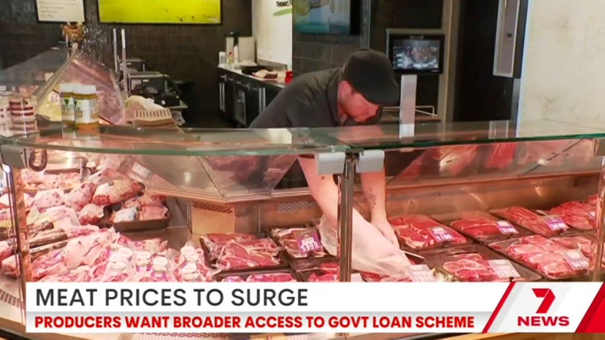 South Australians could soon pay much more for meat as farmers grapple with rising costs from the Iran war. The industry wants the government to give all farmers access to non-concessional loans. Michaela Komarek