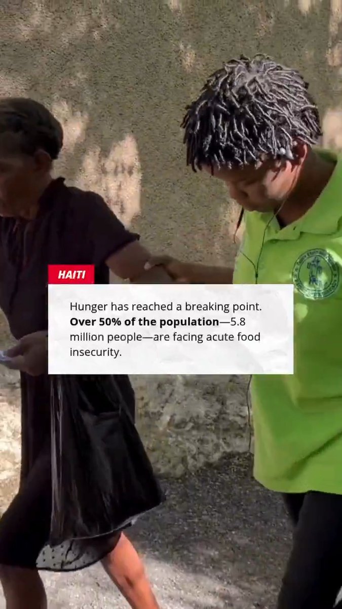 For almost a decade, #Haiti has experienced an ever-deepening food security crisis. ⚠️ As rising fuel prices increase the cost of food and further entrench hunger in the country, WFP is calling for support to protect recent fragile gains and foster stability.