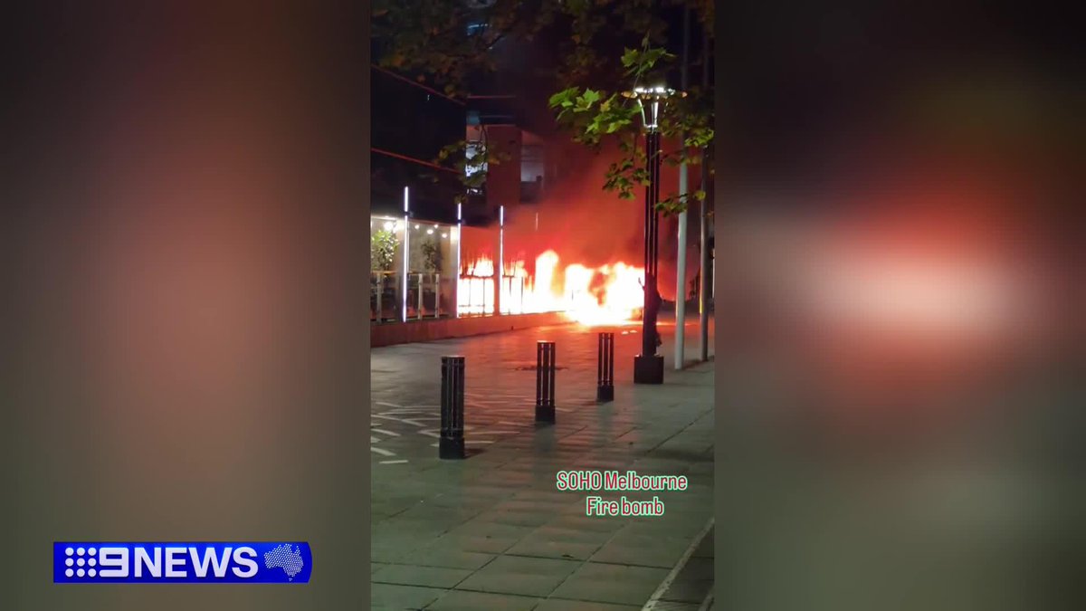 Detectives are warning revelers to be on alert this weekend after a spate of arson attacks at hospitality venues across Melbourne. It comes after a Southbank business became the fifth business to go up in flames since Tuesday. Julia Passarelli #9News