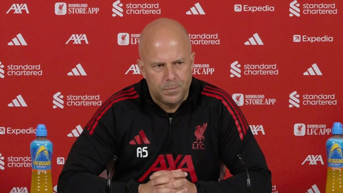 "The future looks bright for us". Arne Slot believes Liverpool are in a good position when asked what work needs to be done in the transfer window 🔴