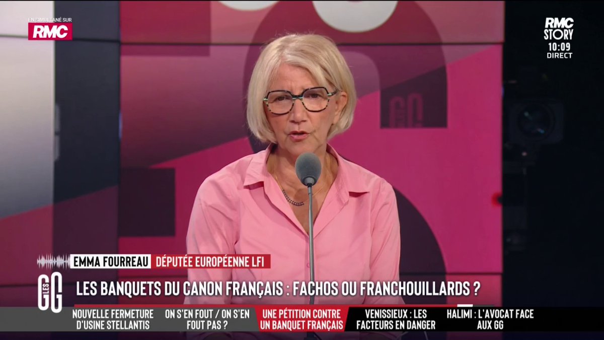 🗣️ Zohra Rose Bitan 🌹🎗️SoutienFD0🦩 : "Transformer tout le temps l'identité française en nazi, stop ! C'est une fille d'immigré qui vous le dit : ce pays je l'aime et j'en ai marre qu'il se fasse fracasser. On sait où est l'extrême droite, on n'a pas besoin de LFI pour nous l'expliquer." #GGRMC