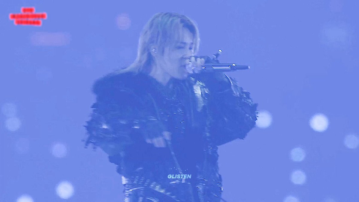 That drone wasn’t grabbed this time and we got to see Jimin sing his part !!