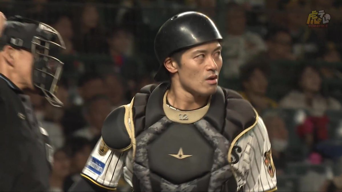 3回表、坂本誠志郎選手が好返球で2塁盗塁を阻止！三振ゲッツーでチェンジ！