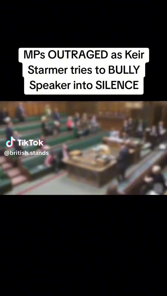Starmer being criticised in the house for not ever giving proper answers in PMQs he tried to bully the speaker of the house aswell! Does it sound like someone is cracking a bit with behaviour like that? But as usual excuses are made!