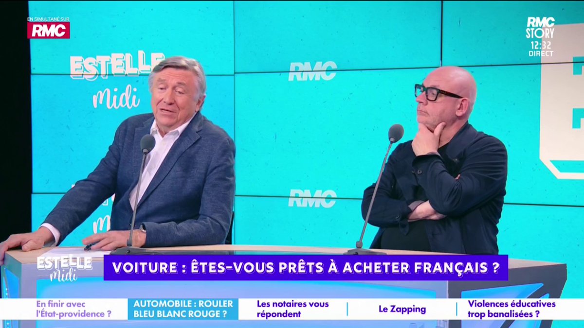 🚗 Voiture : êtes-vous prêts à acheter français ? 🎙️ Jacques Legros : "Les voitures chinoises sont parfaites ! Parfaitement équipées, elles marchent très bien et elles sont moins chères ! On ne va pas reprocher à la clientèle de se tourner vers ces voitures-là !" #EstelleMidi