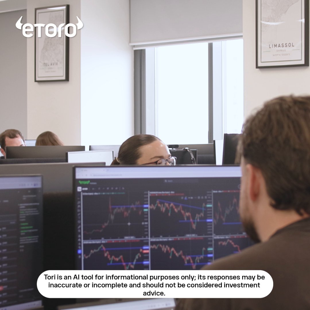 Don’t know? Ask Tori, your AI Edge. 🤓 Whatever the question, Tori’s already on it. From live market sentiment on X to your portfolio context, it brings you answers in seconds. (And leave Sam alone!)