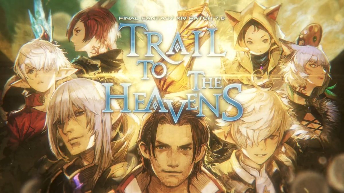 Paths joined by fate, horizon bound ✨ FFXIV Patch 7.5: Trail to the Heavens Part 1 arrives April 28, with Part 2 arriving in early September!